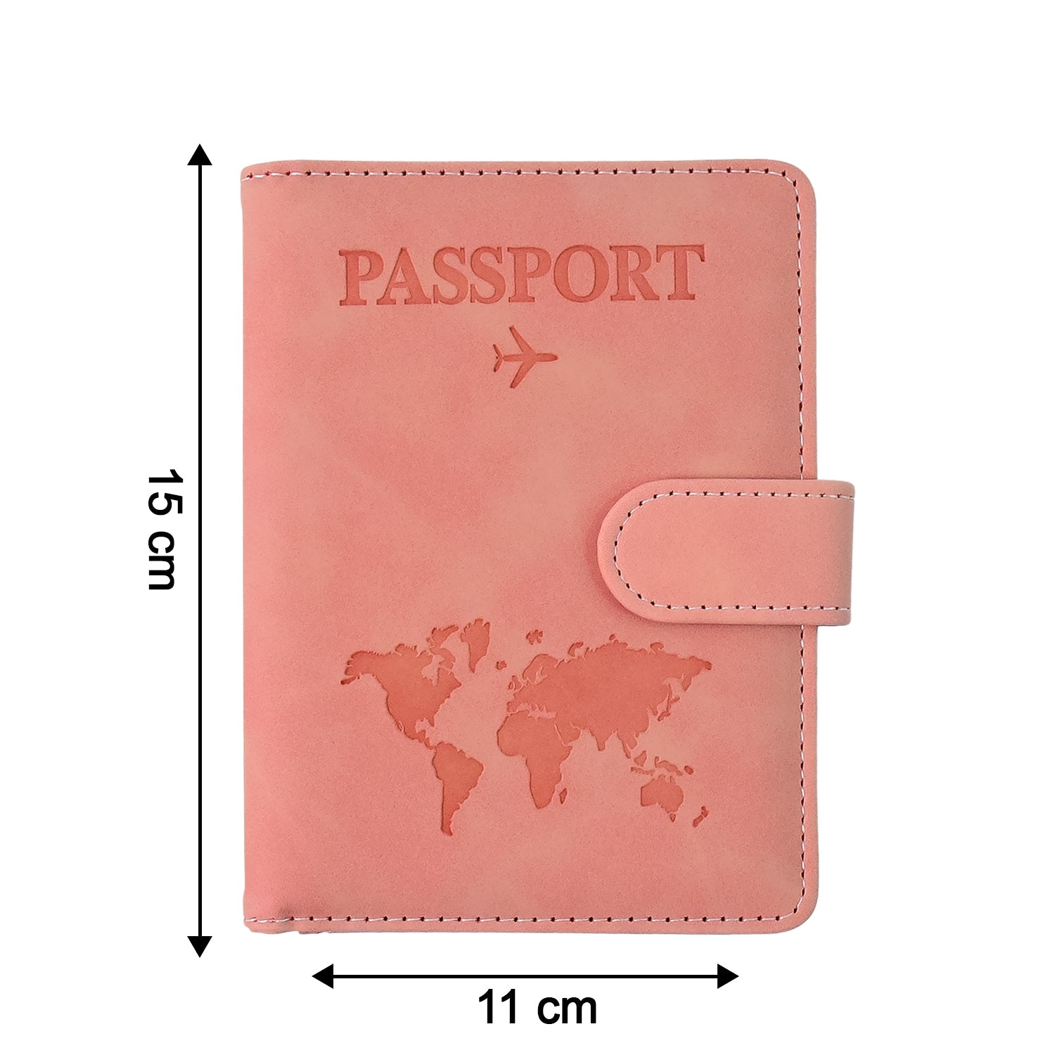 Premium World Map Design Travel Passport Holder & Wallet (15x11cm / 1 Pc) Premium World Map Design Travel Passport Holder & Wallet (15x11cm / 1 Pc)